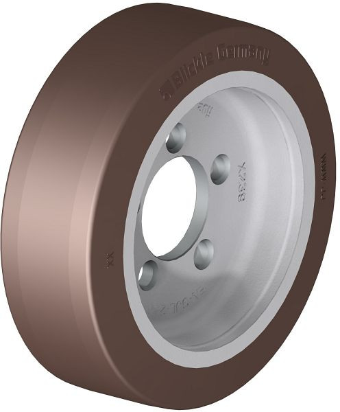 Blickle RB 300x100/80-5 Rad aus Blickle Besthane®, Braun, 757103