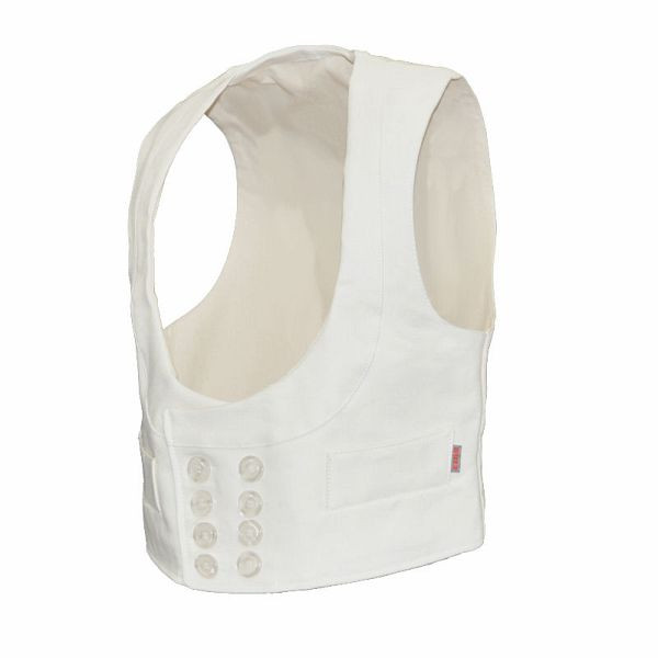 EIKO Ems Zunftweste Schalkragen, Farbe: weiß, Größe: 52, 4405_10_52