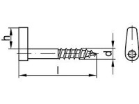 Produktbild von ART 88143 Winkelschraubhaken Art.10 Stahl 5,8 x 65 galvanisch verzinkt VE=S (100 Stück) ART 88143 Winkelschraubhaken Art.10 Stahl 5,8 x 65 galvanisch verzinkt VE=S (100 Stück)