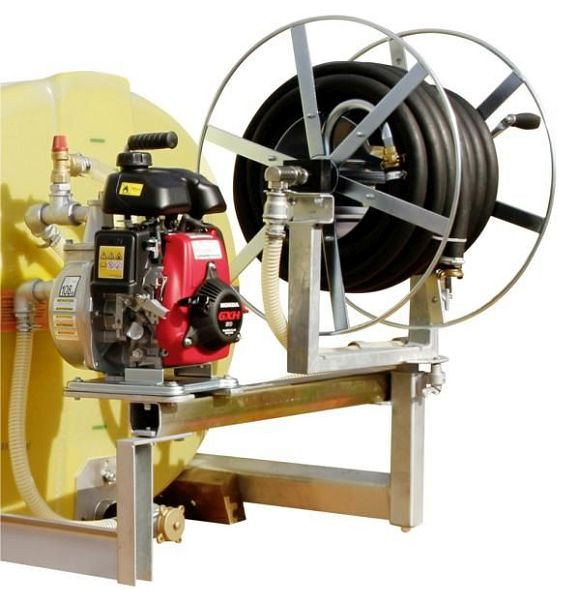 Cemo Aufbaupumpe mit Schlauchhaspel komplett, 7740, 4052886092101