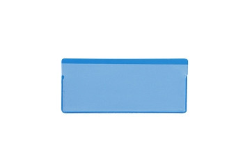 KROG Etikettentaschen - magnetisch, 110 x 50 mm, blau mit 1 Magnetstreifen, 5902090