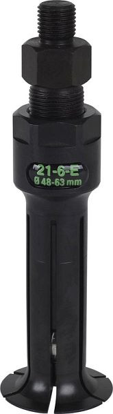 KUKKO Innenauszieher mit segmentierten Greifkanten, Innendurchmesser des Kugellagers: 48-63 mm, 21-6-E