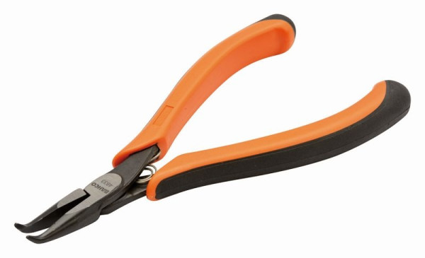 Bahco Flachrundzange, ergo, glatte Backen, 131,5 mm, 4833