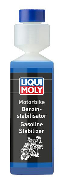 LIQUI MOLY Motorbike Benzinstabilisator, Dosierflasche, VE: 0,25 Liter, 3041