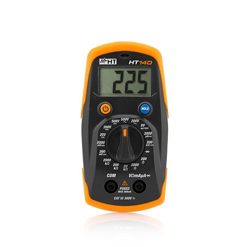 HT Instruments sehr kompaktes digitales Mini Multimeter, 1010160