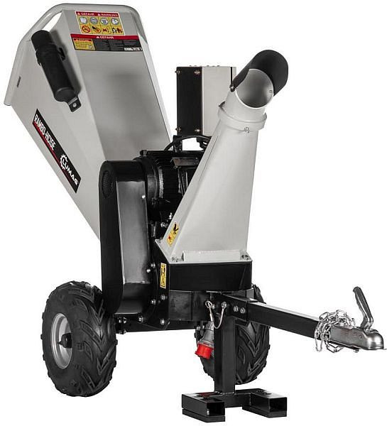 LUMAG Elektro-Häcksler 400 V mit Duplex-Messertrommel, RAMBO HC15E