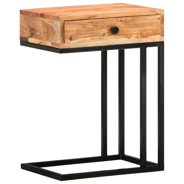 vidaXL Beistelltisch U-Form 45x30x61 cm Akazie Massivholz, 289090