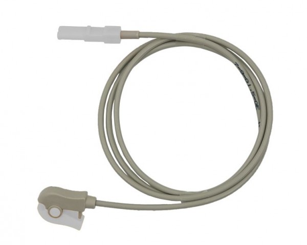 Golmed EKG-Einzelleitung zum VS-Stecksystem, 100 cm, Weiß, 7-9-G1,5 W