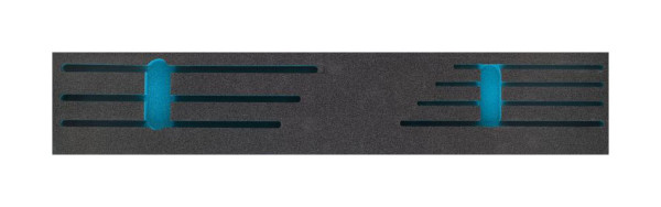 Hazet 2-Komponenten Weichschaum-Einlage, 2-Komponenten Weichschaum-Einlage leer für 190/79, 163-458/9, 163-458L