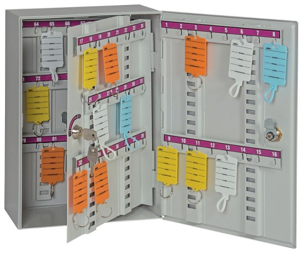 Eichner Sicherheits-Schlüsselkasten, Maße (HxBxT): 360 x 235 x 110 mm, bis 86 Schlüssel, 9201-00003