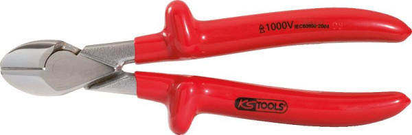 KS Tools 1000V Kraft-Seitenschneider, 180mm, 117.1282, 4042146328415