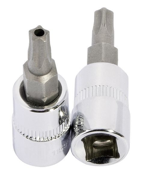 Kraftwerk Bit-Steckschlüssel-Einsatz 5-Stern-Loch-TX 1/4" TS 8, 115308