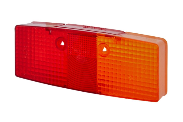 HELLA Lichtscheibe, Heckleuchte, Halogen, für u.a. DEUTZ-FAHR, ECE, rechts, 9EL 130 809-001