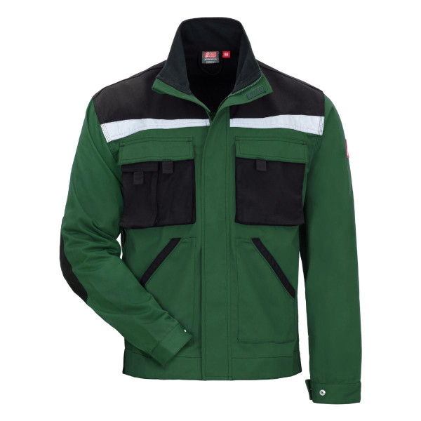 NITRAS MOTION TEX PLUS, Arbeitsjacke, Größe: 64, Farbe: grün, VE: 10 Stück, 7654-64
