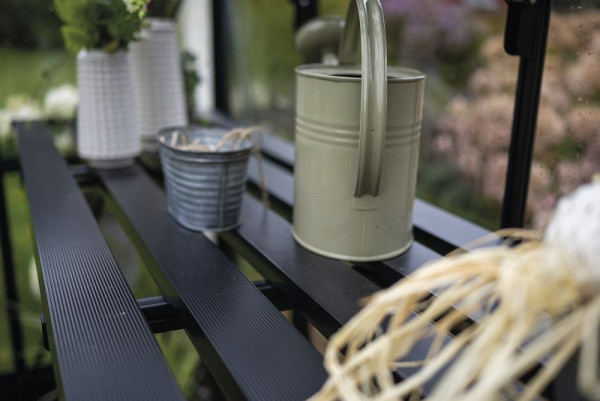 Halls Klappbarer Lamellentisch - Qube Square, 6.3 m² 235 x 55 cm, QR01912