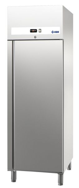 KBS Edelstahlkühlschrank Ready KU 707, GN 2/1 mit vorgeformeten Auflageschinen und Reinigungsabfluss, 60421011