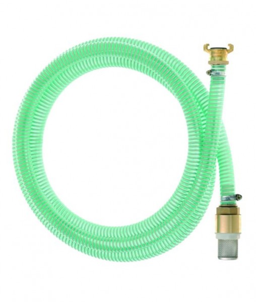 GEKA-Saugschlauchgarnitur, 1" x 4m PVC mit Schlauchstück MS, 13.4002.9