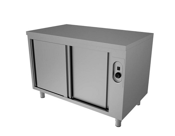 Unninox Europe Wärmeschrank mit Schiebetüren 1200x700x850 mm (BxTxH), WT-1207085-H