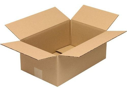 TransPak Wellpapp-Faltkarton 1-wellig, Innenmaß 350 x 230 x 140 mm, Format C4, Qualität 1.20C, VE: 50 Stück, 299258