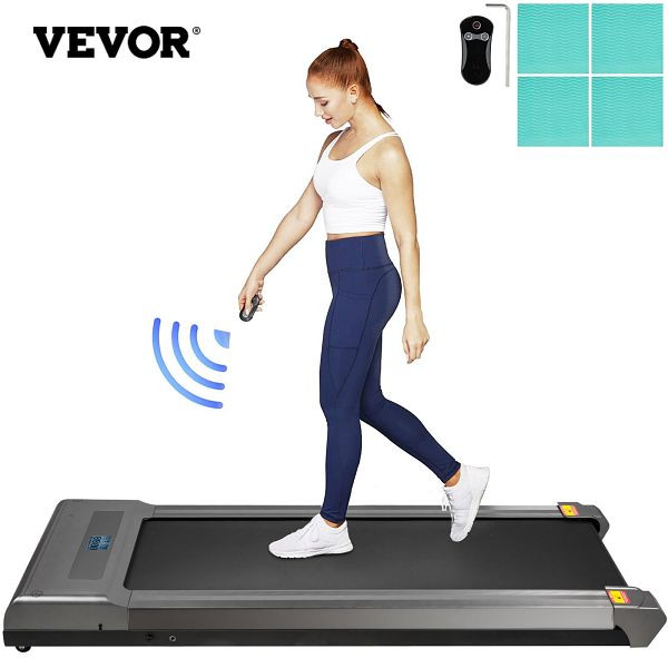 VEVOR Laufband unter Schreibtisch LED-Digitalanzeige Klappbarer Fitnessgerät 500W, ZBJYSBDFS00000001V2