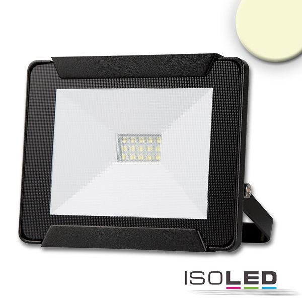 ISOLED LED Fluter 10W, warmweiß, schwarz, IP65, 113357