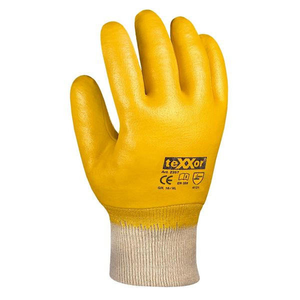 teXXor Nitril-Handschuhe "STRICKBUND", Größe: 10, VE: 144 Paar, 2357-10