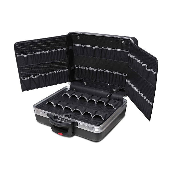 BERNSTEIN Service-Koffer "PROTECTION XL" mit 88 Einsteckfächern "BOSS" ohne Werkzeuge, rollbar, 6515 R