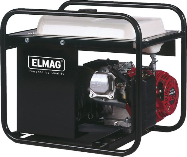 ELMAG Stromerzeuger SEBS 4100W/25, mit HONDA- Motor GX270 (semi-schallgedämmt), 53132