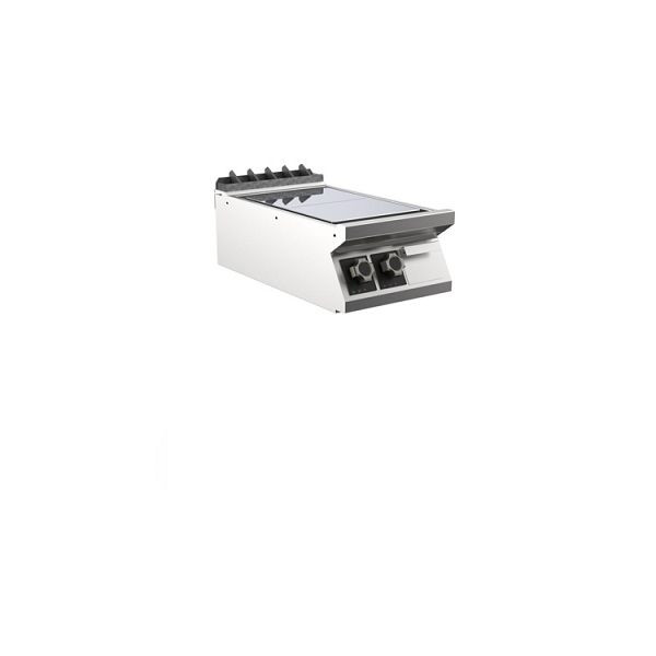 Mareno M1-700 Plancha mit 2 flachen Kochplatten, 40cm, 400(B)x750(T)x250(H)mm, PL74ET, 171.137