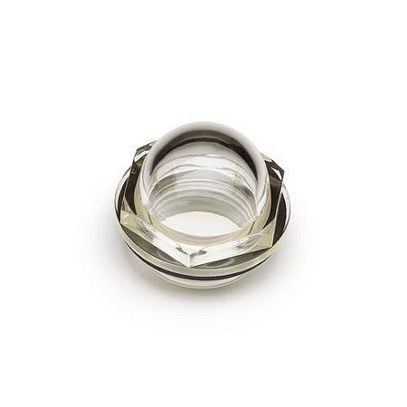 Ganter Ölschaugläser ohne Markierungsring, Kunststoff (GN 546-38-G11/4), VE: 25 Stück, 546-38-G11/4