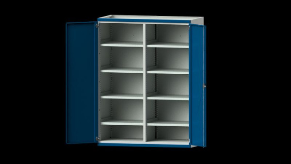 ANKE Werkbänke Schwerlastschrank, Modell 401, 1485 x 690 x 1950 mm, RAL 7035/5010, 621.091