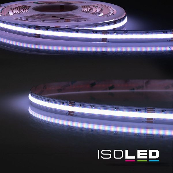 ISOLED LED COB RGB+WW Linear Flexband, 24V DC, 20W, IP20, 5m Rolle, 896 LED/m, 115790