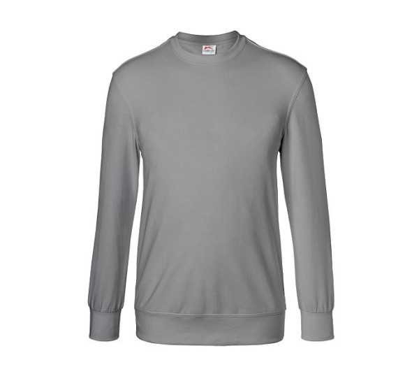 Kübler SHIRTS Sweatshirt, Farbe: mittelgrau, Größe: L, 5023 6330-95-L