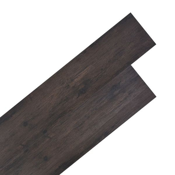 vidaXL PVC-Fliesen Nicht Selbstklebend 5,26 m² 2 mm Eiche Dunkelgrau, 245169