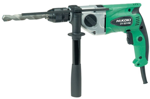 HiKOKI Elektronik Schlagbohrschrauber, 790W, 13mm Stahl, DV20VB2 (S) (Transportkoffer), DV20VB2WUZ
