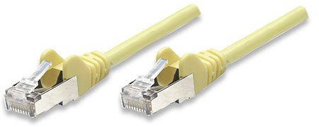 INTELLINET Netzwerkkabel, Cat5e, SF/UTP, CCA, RJ45-Stecker/RJ45-Stecker, 20,0 m, gelb, 330824