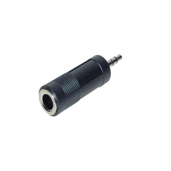 shiverpeaks BASIC-S, Adapter, Klinkenstecker Stereo 3,5mm auf Klinkenkupplung Stereo 6,3mm, BS57050
