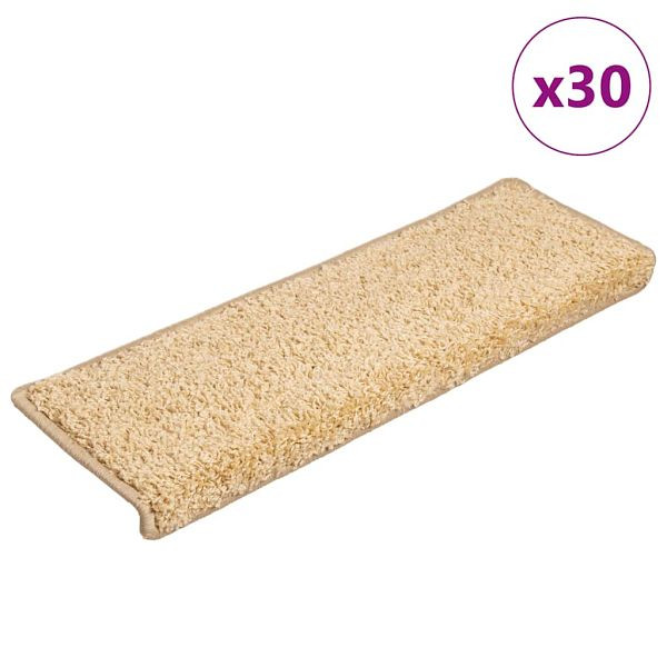 vidaXL Stufenmatten 30 Stk. 65x21x4 cm Braun, 3365829, 8721288459480