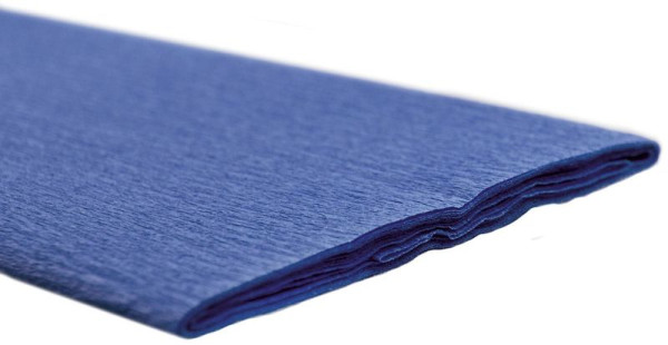 Werola Feinkrepppapier - 50 x 250 cm, brillantblau, VE: 2,5 m, 12061128