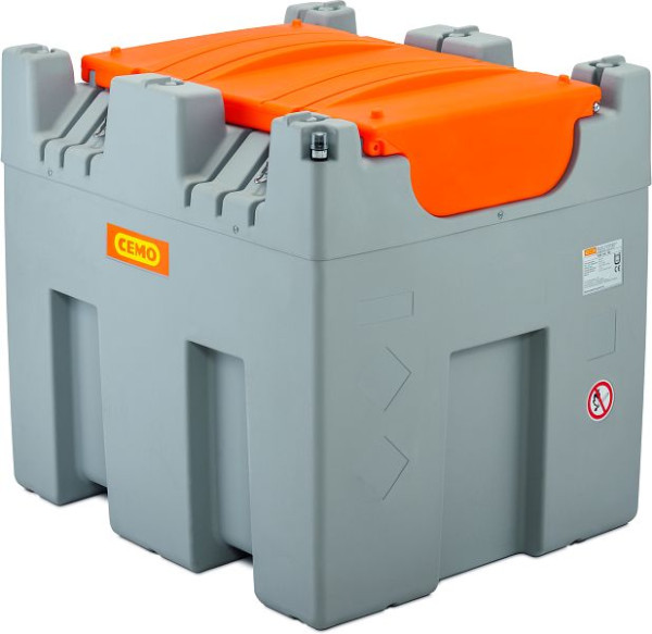 Cemo CUBE-Dieseltank 980 l Outdoor Basic, 11629, 4052886443453