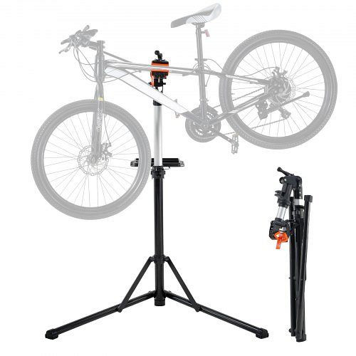 VEVOR Fahrradreparaturständer, 30 kg, 102-160 cm Höhenverstellbarer Fahrradständer mit 360° Drehbar Klemmkopf, ZXCWXZJLZLDSEXSGUV0