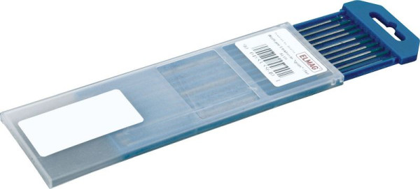 ELMAG Wolfram-Elektrode Type 'E-WL 15', 'gold', 2, 4 x 175 mm - universal, W 98, 5% + 1,5% LaO², 10 Stück, 59611