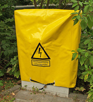 Lemp Schutzhaube Kabelverteiler-Schrank Größe 0 1100x700x440 mm, 06614810