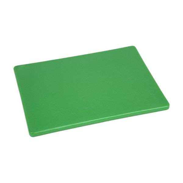 Hygiplas LDPE Schneidebrett grün 305x229x12mm, ungifitg, GH793