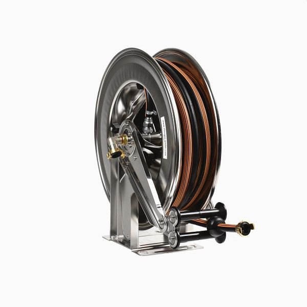 Ebinger Automatik Schlauchaufroller OSM 500, mit 20m - 1/2" Gummischlauch, 1.504.104