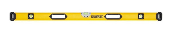 DeWalt Hohlprofil-Wasserwaage 120cm Solid-Block Libelle, DWHT0-43248