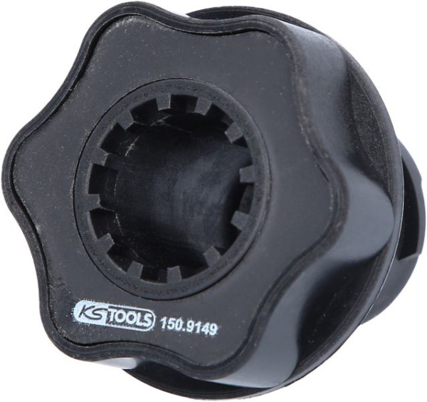 KS Tools Bajonett-Adapter für Öl-Einfülltrichter für Citroën C2 1.6L, C3 XR, C4 1.6L und Peugeot 307, 206, 150.9149