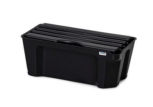 DENIOS base-line Kleingebindewanne base-line aus Polyethylen (PE), mit Ablauf und PE-Gitterrost, 5 Liter, 290885