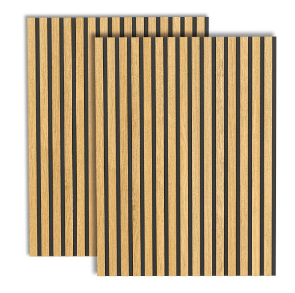 Kerkmann Oxford Paneel-SET, bestehend aus 2 x Einzelpaneel mit dem Maß 60 x 80 cm, anthrazit/Eiche hell, 19000153