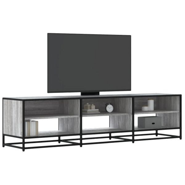 vidaXL TV-Schrank Grau Sonoma 180x40x46 cm Holzwerkstoff, 3300808